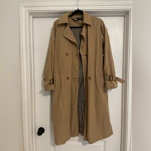 Zara Trench Coat Tan